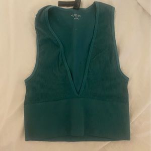 Urban Outfitters Plunging Seamless Tank